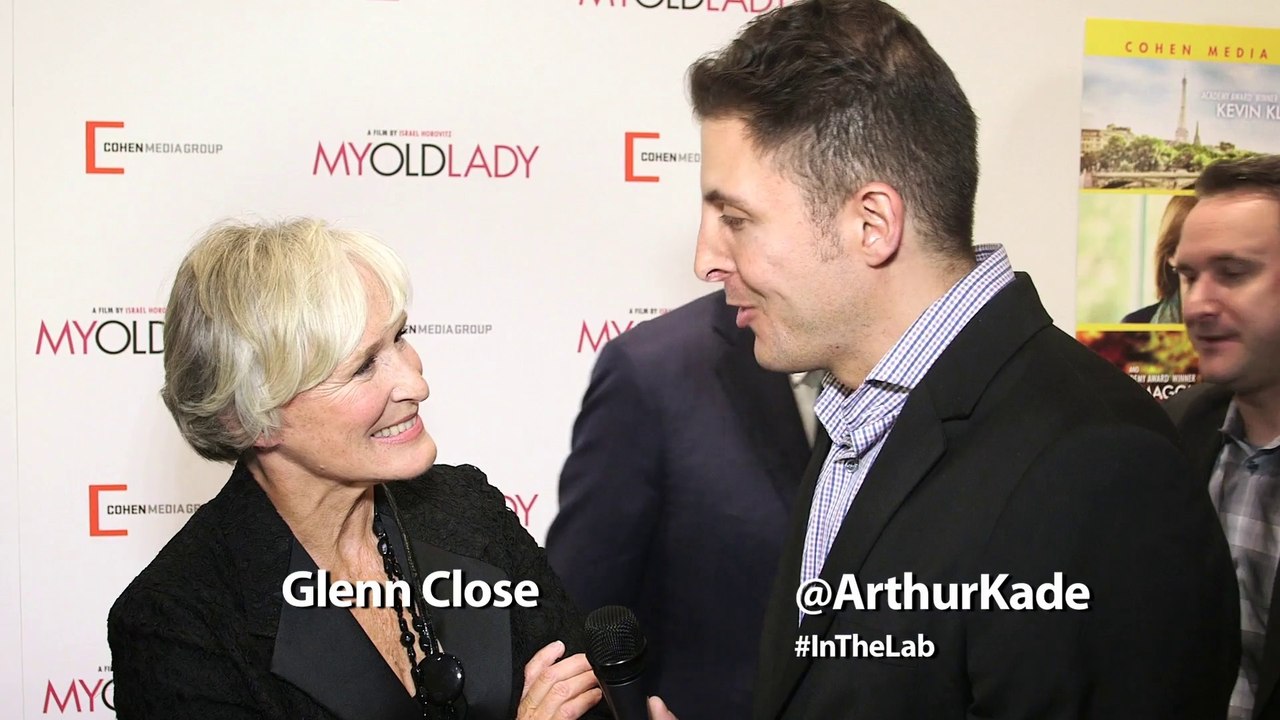 Glenn Close at the "My Old Lady" Premiere #InTheLab