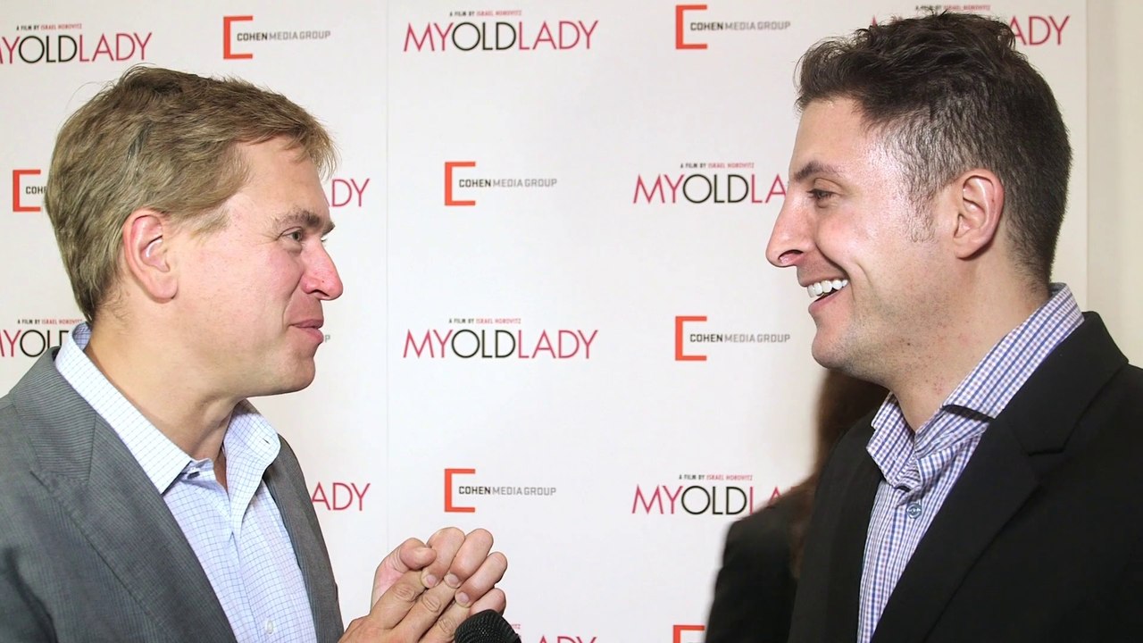 Pat Kiernan at the "My Old Lady" Premiere #InTheLab with ArthurKade