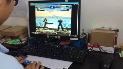 playing game with the Touch Key Sensor Module