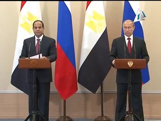 شاهد|| كلمة الرئيس السيسي كاملة في مؤتمره مع «بوتين»