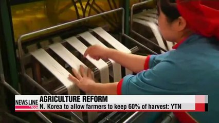 N. Korea's new economic policy promises more cash for farmers