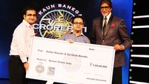 Amitabh Bachchan With The Kaun Banega Maha Crorepati 7 CRORE Winners