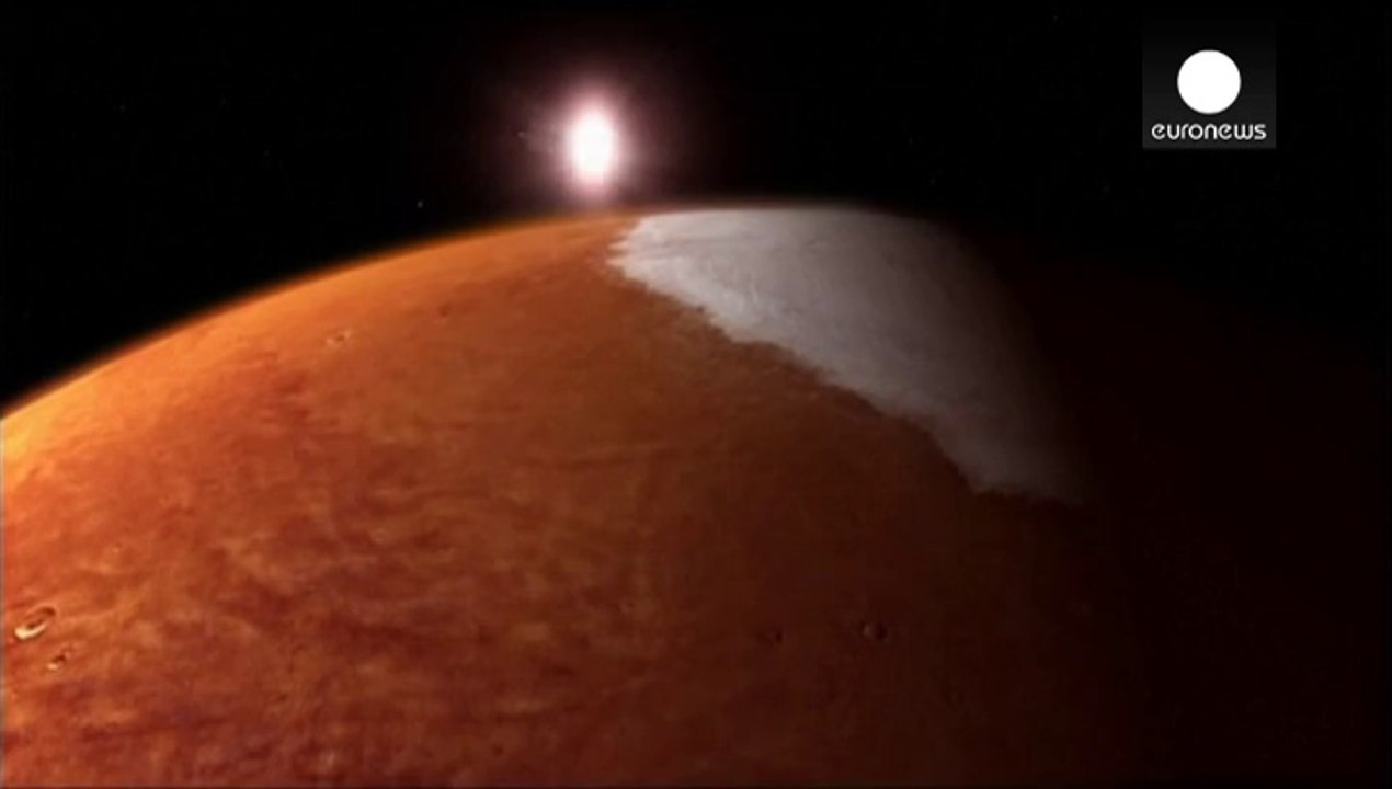 Spacecraft arrives at Mars