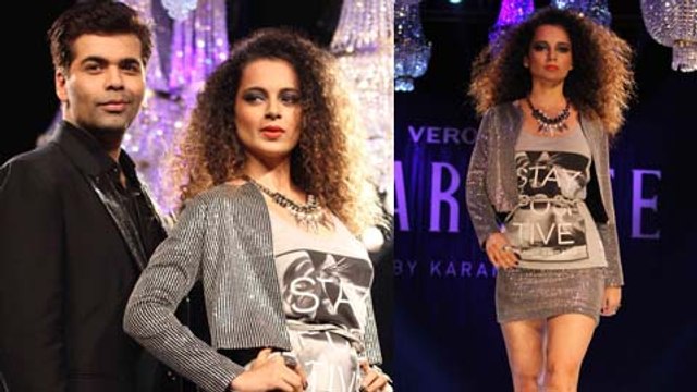 Kangana Ranaut Sets Ramp On Fire For Karan Johar’s VERO MODA Marquee Collection