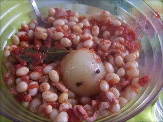 haricots coco et rouelle