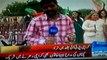Pakistan Tehreek-e-Insaf kay karkun ka josh khrosh Karachi Jalsa main samma news