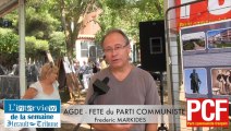AGDE - 2014 - FETE du PARTI COMMUNISTE AGDE - Frederic MARKIDES par Didier DENESTEBE