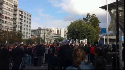 Supporters interdits d'entrée à Charlety