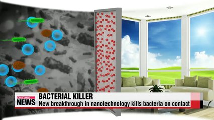 Silver nanotechnology kills bacteria