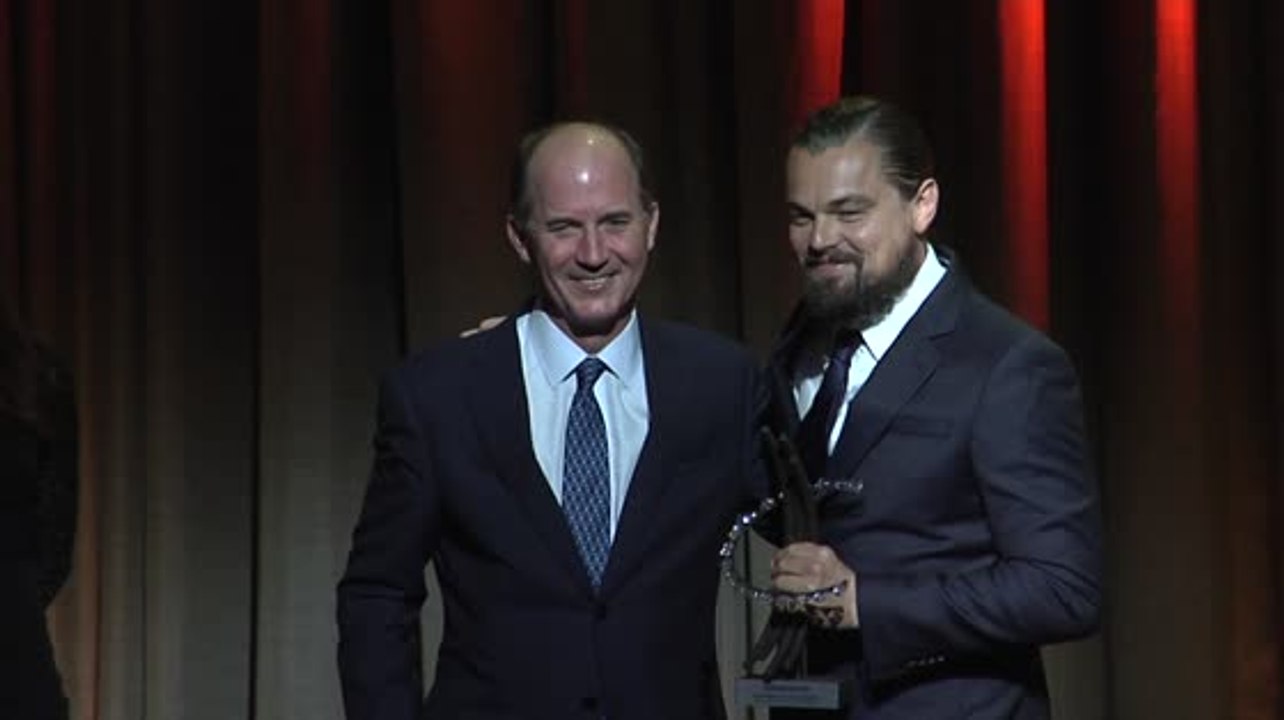 Leonardo DiCaprio Calls on World Leaders to Pro...