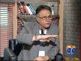 Hassan Nisar Comments on Pir Sabir Shah For Chanting Go Nawaz Go in PMLN Rally