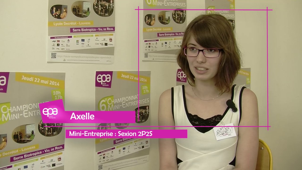 2014 - Mini Entreprises : les filles aux commandes - EPA Haute Normandie