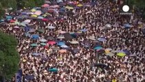 Students join Hong Kong pro-democracy protests