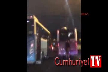 Bu görüntüler E-5'te kaydedildi: Ölümle dans...