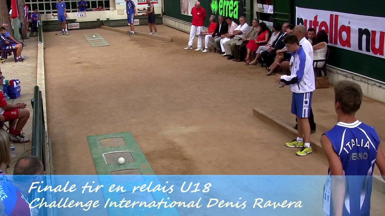 Epreuve d'appui, Finale tir rapide en double U18, Challenge International Denis Ravera, Sport Boules, Monaco 2014
