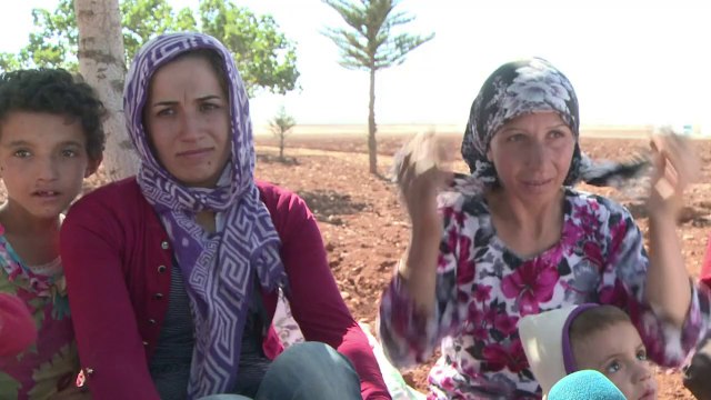 اللاجئون الاكراد والرعب من مقاتلي الدولة الاسلامية