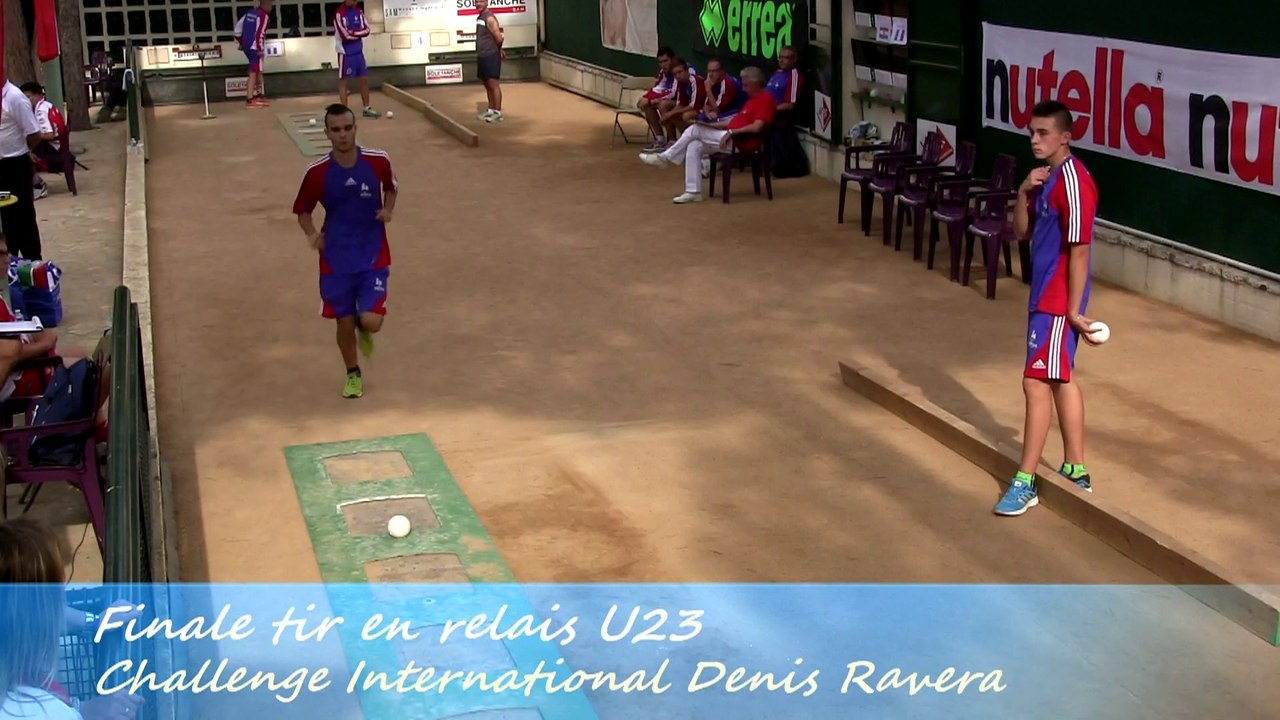 Finale tir rapide en double U23, Challenge International Denis Ravera, Sport Boules, Monaco 2014
