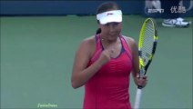 Shuai Peng vs Julia Goerges 2011 US Open R3 Highlights