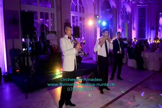 Spectacol instrumental clarinet si nai - ORCHESTRA AMADEO, muzica nunta
