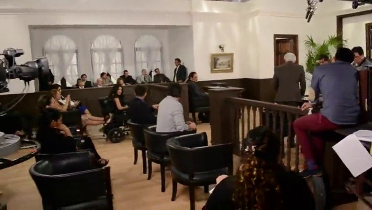 Detras de camaras del juicio