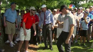Rory McIlroy's golf ball finds fan's pocket at TOUR Championship