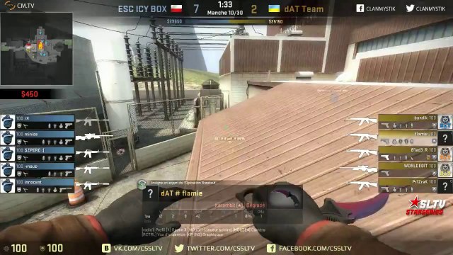 dat vs ESC CM.TV SLTV StarSeries XI