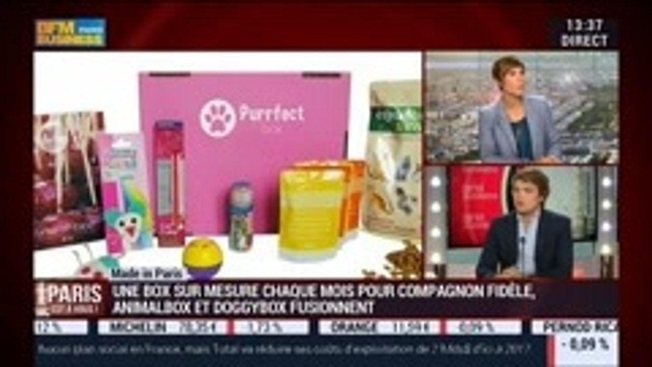 Made in Paris: Antoine Chabassol, AnimalBox, dans Paris est à vous - 22/09