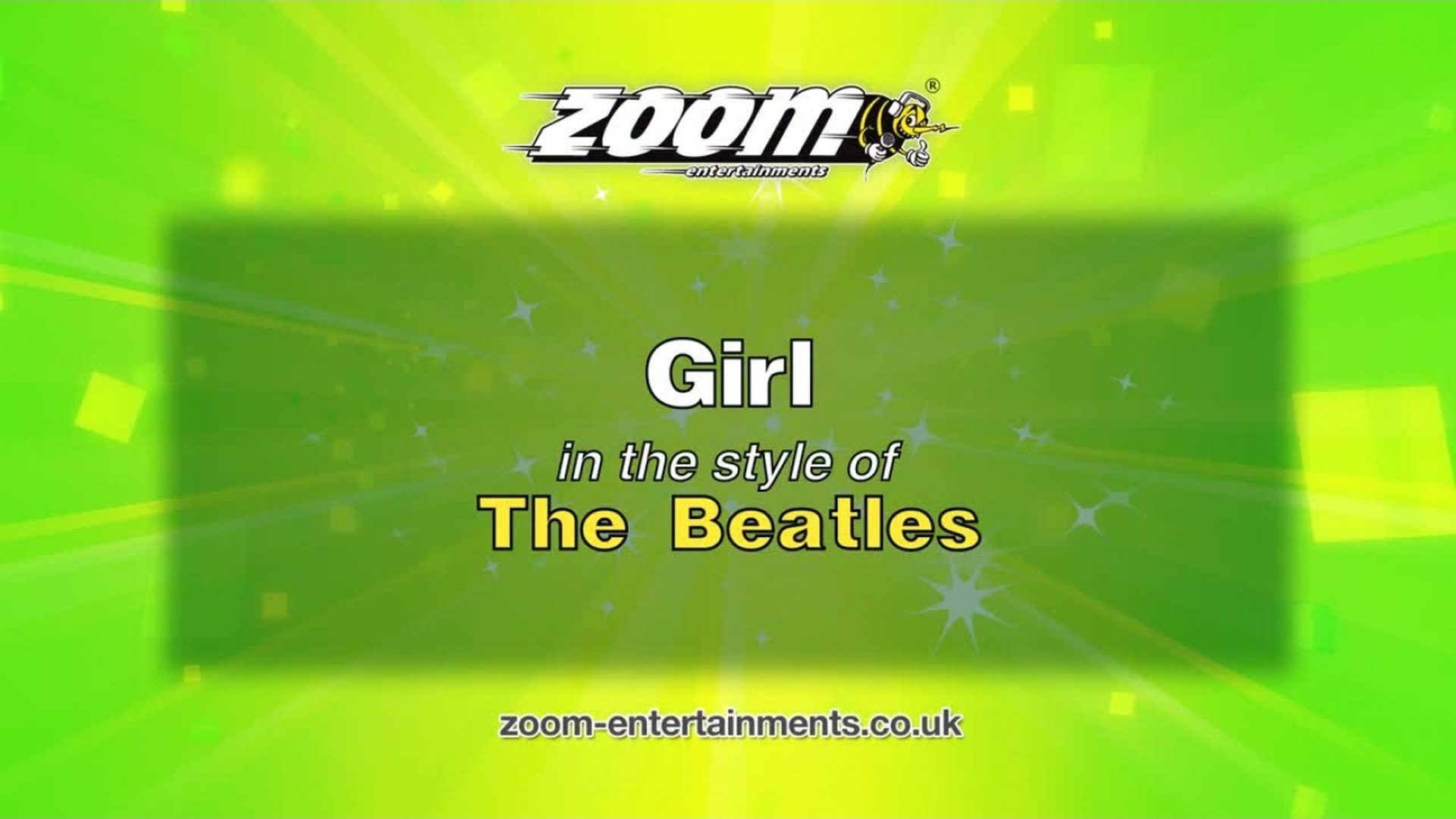 Zoom Karaoke Girl The Beatles Video Dailymotion