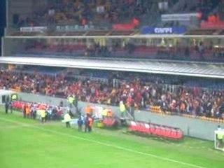 ambiance avant match Lens- panathinaikos