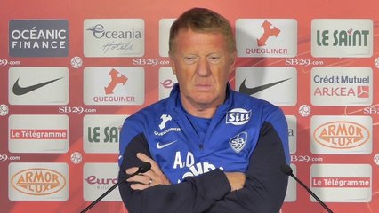 Sochaux - Brest : conférence de presse d'avant-match