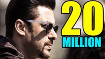Salman Khan's Facebook Page Crosses 20 Million Likes