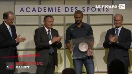 Tony Parker honoré par l'Académie des Sports