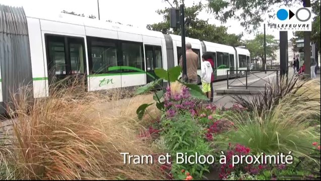 Nantes - Appartement à vendre, type studio, copropriété calme, proche du Jardin des Plantes.