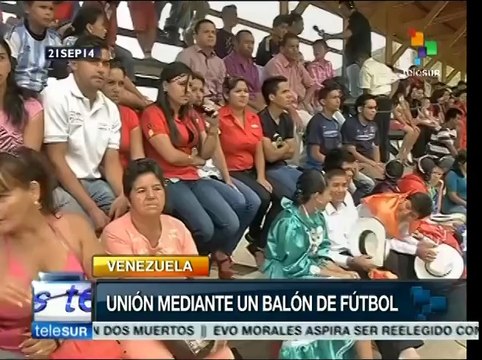 Colombia y Venezuela estrechan vínculos bilaterales con futbol