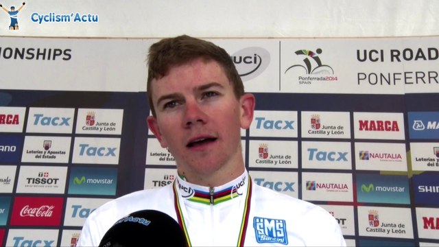 Mondiaux - Ponferrada 2014 : Campbell Flakemore, Champion du Monde Espoirs du contre la montre