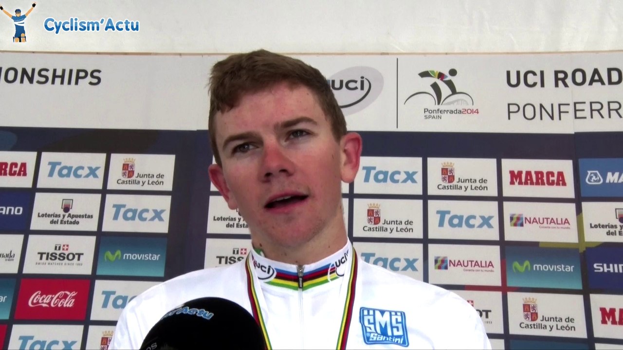 Mondiaux - Ponferrada 2014 : Campbell Flakemore, Champion du Monde Espoirs du contre la montre