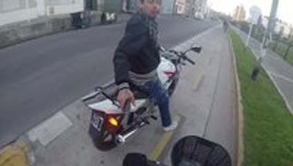 Attempted robbery at gunpoint caught on GoPro