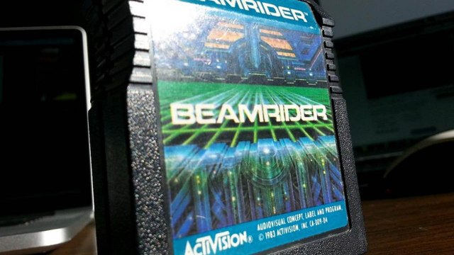 Classic Game Room - BEAMRIDER review for Atari Computers