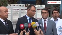 Vali Toprak, Filistinli Yaralıları Ziyaret Etti