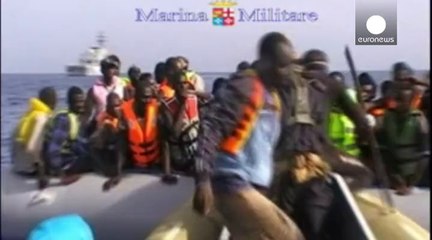 Multiple rescues of hundreds of migrants between Italy and North Africa