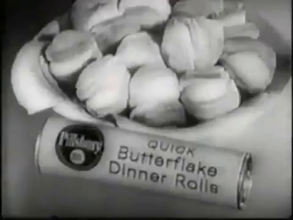 1962 PILLSBURY DINNER ROLL COMMERCIAL