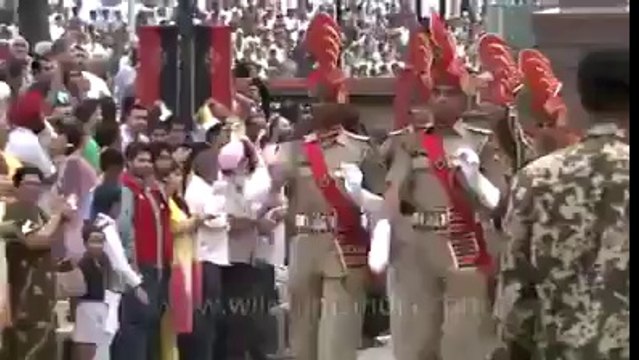 Wagha Border FLAG CHANGE VIDEO,BEST VIDEO