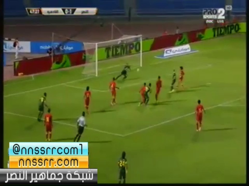 هدف #النصر الثاني ضد #القادسية 2-0 | #الشهري