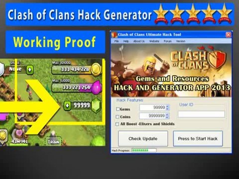 Download CLASH OF CLANS Cheat 2013 [Working and Tested -CLASH OF CLANS Hack]
