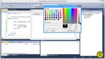 VB.NET ColorDialog Control Tutorial in Urdu