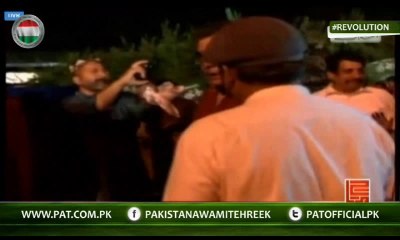 Most Popular Anchors of ARY in Inqilab March Including CEO Salman Iqbal