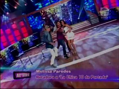 Nikko Ponce Diego Val Juan Pablo Bezada en el programa Al Aire