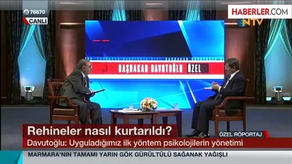 Davutoğlu: Rehineler İçin Kritik Görüşmeler Yaptık