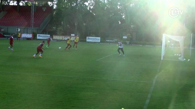 Voltou a marcar! Fabuloso deixa goleiro na saudade em treino