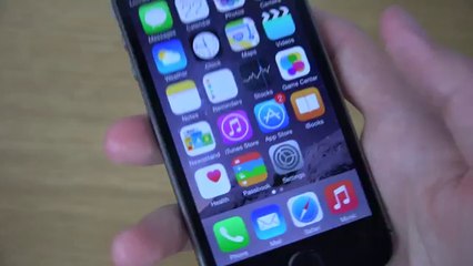 FIFA 15 iPhone 5S iOS 8 4K Gameplay Review